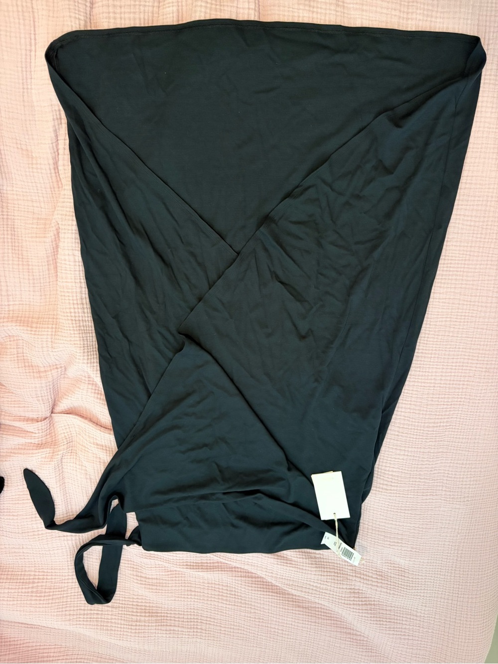 Women's Black Saturn Skirt - Soft Stretch Knit